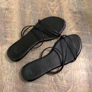 Black sandals